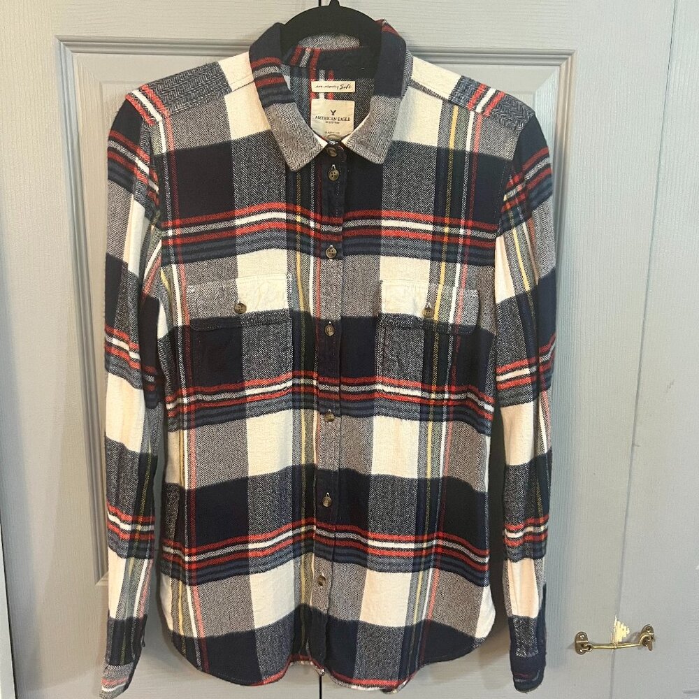 American Eagle Outfitters Ahh-Mazingly Soft Flannel Shirt